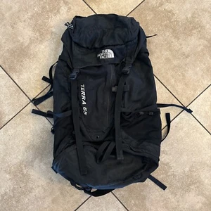 The North Face Terra 65 schwarz/grau Wandern Innenrahmen Rucksack Outdoor Camp - Bild 1 von 13