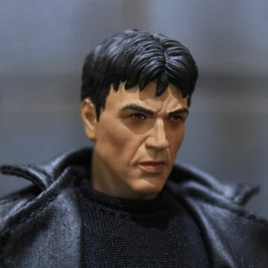 1/12 Custom Marvel Ghost Rider Nicholas Cage Mezco Head Sculpt - Picture 1 of 2