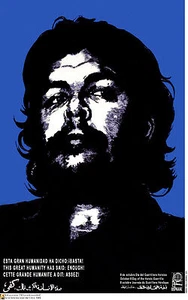 Political POSTER.Humanity said ENOUGH.Cuba Che 8.Revolution protest Art Design - Picture 1 of 1