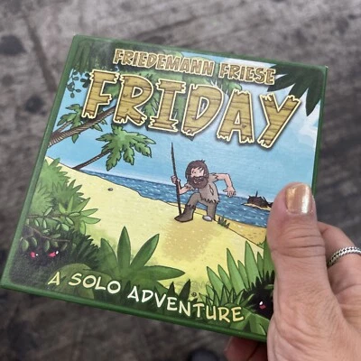 Friday A Solo Adventure Rio Grande Games Friedmann Friese 2012 - Complete H03 - Image 1 of 2