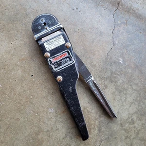 Burndy M10S-1 with Die S-7 Crimp Head Crimper Crimping Aircraft Tool - Picture 1 of 10