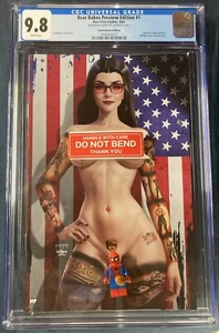 Bear Babes Cobra Baroness VIP CGC 9.8 Full Nude GI Joe Tattoos Jacob Bear 2024 - Picture 1 of 3