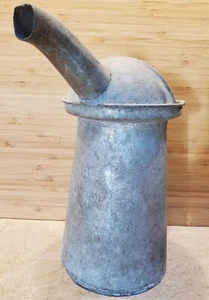 VINTAGE verzinkte Ölkanne mit Griff & Ausguss ZUGELASSEN MINN US-Standard 1 Quart - Bild 1 von 8