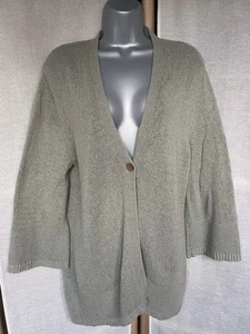 Woolovers cotton & linen blend cardigan M - Picture 1 of 13