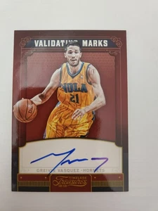 2012-13 Panini Timeless Treasures Validating Marks /199 Greivis Vasquez #16 Auto - Picture 1 of 2