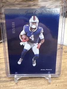 2024 Panini Prestige - Xtra Points Blue Premium #31 James Cook /299 - Bild 1 von 2