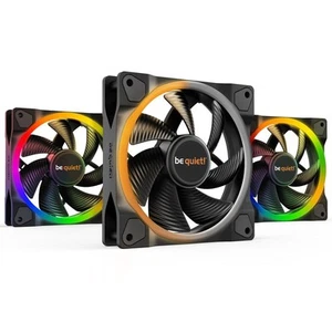 be quiet! Light Wings ARGB PWM Lüfter, Triple Pack - 120mm schwarz - Bild 1 von 3