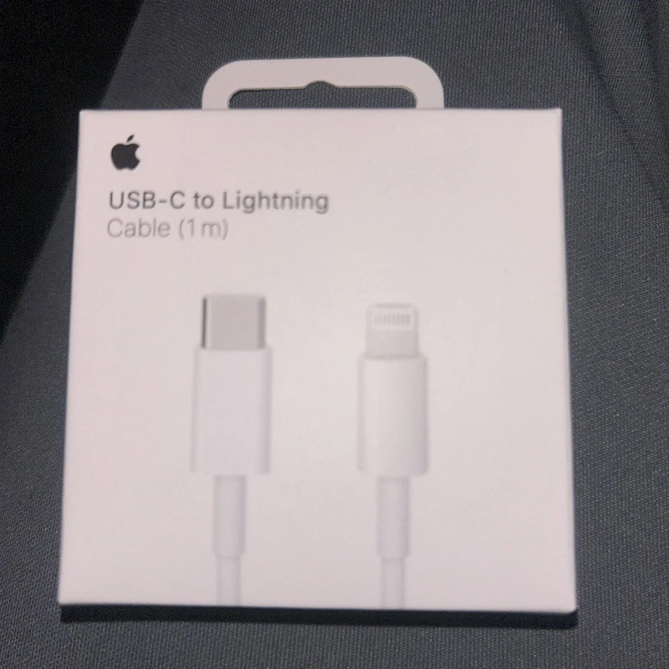 Genuine Apple USB-C To Lightning Cable For iPhone X,11,12,13,14 and Pro max 1M - Image 1 of 1