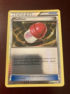 PlusPower 96/114 Black & White Reverse Holo Pokemon TCG Karte - Bild 1 von 2