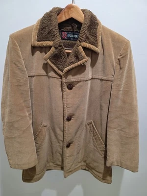 Vintage McGregor BROWN/CAMEL Corduroy Lined Jacket 38 (Medium) Retro EUC - Image 1 of 4