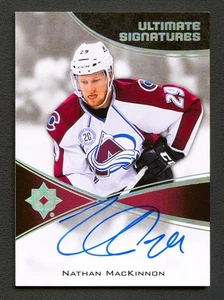 NATHAN MacKINNON 2015-16 UPPER DECK ULTIMATE SIGNATURES AUTO AUTOGRAPH SSP 🔥 - Bild 1 von 2