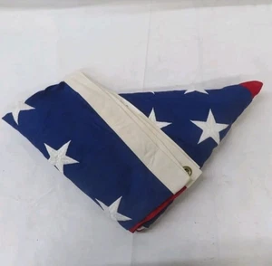 50 Sterne amerikanische Flagge 58 x 115 BESTE Baumwolle TALSCHMIEDE handgenäht Sterne - Bild 1 von 4