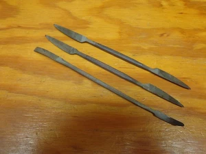 3 Riffler Files 1 F Dick Germany and 2 Grobet Swiss Vallorbe 0 cut - Picture 1 of 6
