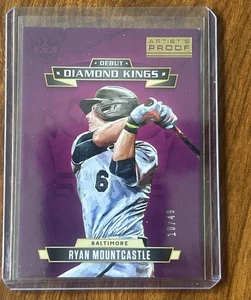 2021 Diamond Kings Debutto DK Artist's Proof Oro DDK-BO Ryan Mountcastle RC/49 EX - Foto 1 di 2