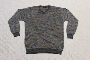 Riscatto Portofino mens sz L long sleeve breathable pull over sweater - Picture 1 of 13
