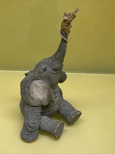 Elefante "El amor está llegando a la luna" Colmillos Elefante Figura CA91063 - Imagen 1 de 7