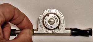 Vintage L. S. Starrett Speed Indicator #106 Calibration Tool Pat April 13, 1897 - Picture 1 of 4