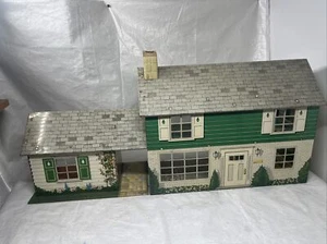 Marx Blech Metall Vintage 50er Jahre Puppenhaus mit vielen Möbeln RAR Rarität - Bild 1 von 12