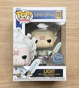 Funko Pop Negro Trébol Luz #1723 + Protector Gratis - Imagen 1 de 6