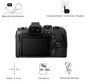 Olympus E-M1 Mark II 0,4 MM Adhesion Screen Protector Glass Screen LC7690 - Picture 1 of 1