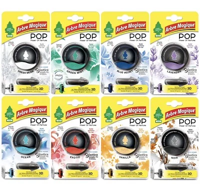 Miracle Tree POP Arbre Magique Air Freshener Car Fragrance Car Air Freshener Perfume - Image 1 of 2