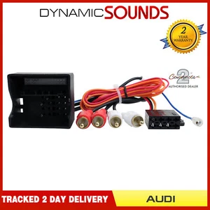 CT20AU07 Stereo Bose Amplified Wiring Harness Adaptor Lead For Audi A3 A4 A6 TT - Picture 1 of 2