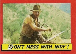 INDIANA JONES TEMPLE OF DOOM TRADING CARDS SET 1984 TOPPS BASE CARD 75 - Picture 1 of 2