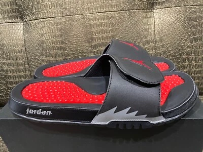 AIR Jordan Hydro V Retro NEGRO/ROJO 555501-012 TALLA 13 NUEVO Foto 1 de 4