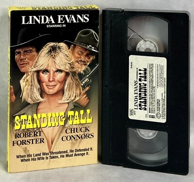 Standing Tall VHS (VHS) Linda Evans Chuck Connors, Western Rare, GoodTimes 1988 - Image 1 of 2