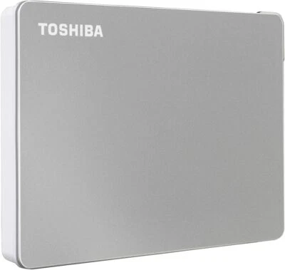 Toshiba HDTX110XSCAA Canvio Flex - Hard drive - 1 TB - external - 2.5" - silver - Image 1 of 4
