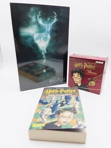 Harry Potter Geschenkeset 🦊 Lampe, Cds, Buch Konvolut Geschenkidee Feier - Bild 1 von 17