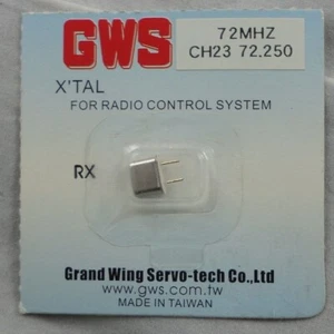 Grand Wing Servo GWS GWSUM-1 72Mhz Pico/Naro Receiver Crystal CH23 72.250Mhz - Picture 1 of 1