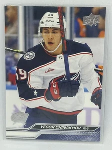 Yegor Chinakhov 2023-24 Upper Deck Series 1 Hockey # 54 - Picture 1 of 2