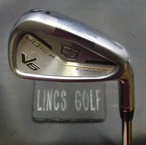 Wilson Staff FG Tour V6 Forged 5 Iron Stiff Steel Shaft Golf Pride Grip - Picture 1 of 5