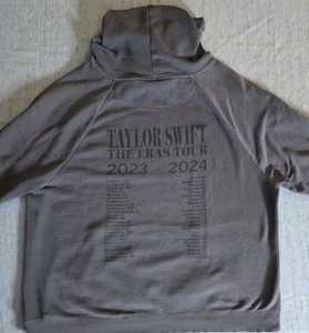 Taylor Swift OFFICIAL Eras Tour 2023 Pullover Hoodie Sweatshirt Adult 2XL Gray - Picture 1 of 19