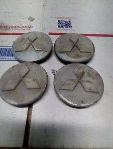 Mitsubishi Lancer Eclipse Cross Outlander MR554097 OEM Wheel Center Caps Hubcaps - Picture 1 of 2