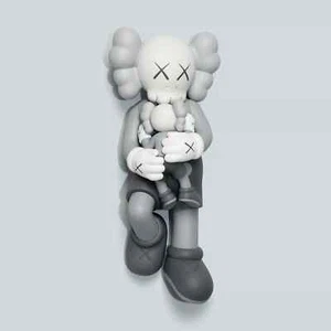 Kaws Holiday Singapore Companion Grey Vinyl Figure Authentic New Sealed - Picture 1 of 9