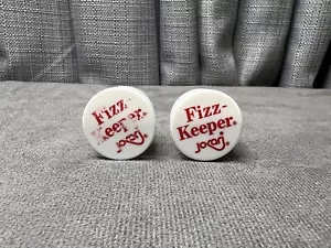 VTG Jokari Fizz-Keeper Pump Cap Repressurize Plastic Soda Bottles 1994 Lot of 2 - Picture 1 of 5
