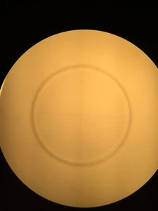 Microscope Glass Reticle Round 19mm Cross Hairs For 23.3mm Eyepiece - Picture 1 of 7