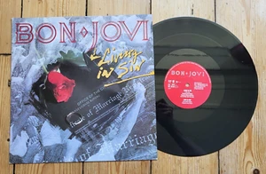 Bon Jovi Living In Sin 12" Rock Jon Uk Press - Picture 1 of 2