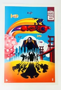 RARE Disney Big Hero 6 NYCC Exclusive Promo Poster New York Comic-Con Oct 2014 - Picture 1 of 7