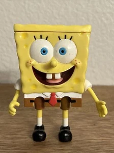 SPONGEBOB SQUARE PANTS ROBOT 4” ACTION FIGURE NICKELODEON TOY (PRE-OWNED) - Picture 1 of 19