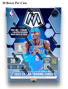 2023/24 Panini Mosaic Basketball Hobby Blaster Case - Picture 1 of 1