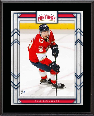 Sam Reinhart Florida Panthers 10.5" x 13" Sublimated Player Plaque Cover