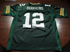 Aaron Rodgers Green Bay Packers Reebok On Field Jersey NFL Football Size 52 - Picture 1 of 7