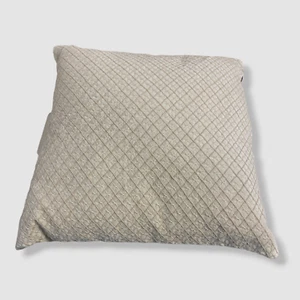 $211 SFERRA Ivory Traliccio Decorative Pillow 20"Sq - Picture 1 of 6