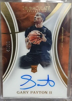 Gary Payton II 2016-17 RC IMMACULATE ON CARD AUTO 45/99  - Image 1 of 2
