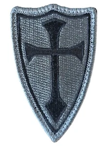 CRUSADER SHIELD CROSS NAVY DEVGRU ACU DARK HOOK TACTICAL MORALE PATCH - Picture 1 of 2
