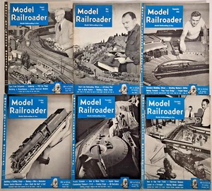 Model Railroader Train Magazine Lot of 6 - 1951 - Railroad Design, Short Line - Picture 1 of 3