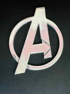 Marvel Super Heroes Avenger Logo Metal Aluminium 12" Decorative And Gift - Picture 1 of 3